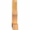 Ekena Millwork Richland Rough Sawn Timber Gable Bracket, Western Red Cedar, 48"W x 24"H x 4"D x 4"F, 12/12 Pitch GBW048X24X0404RIC00RWR - alternate 3